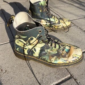 RARE ** Doc Martens Pascal Hell boots from limited Bosch Museum Collection